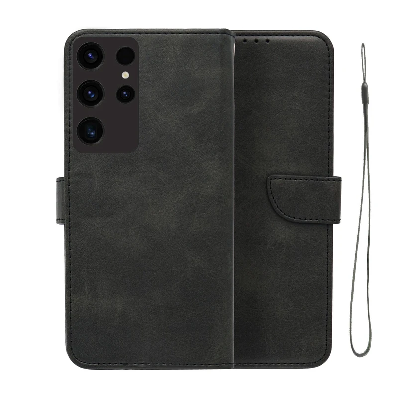 کیف کلاسوری مدل Night مناسب برای گوشی موبایل سامسونگ Galaxy S25 Ultra به همراه بندآویز