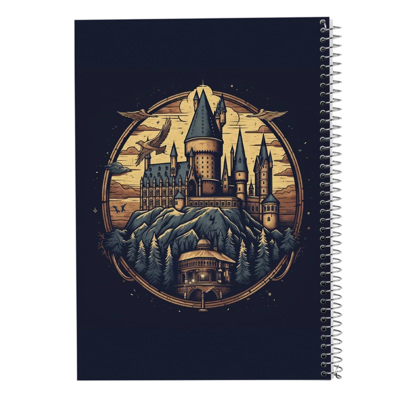 دفتر مشق 100 برگ مدوپد مدل هری پاتر harrypotter کد DF10202