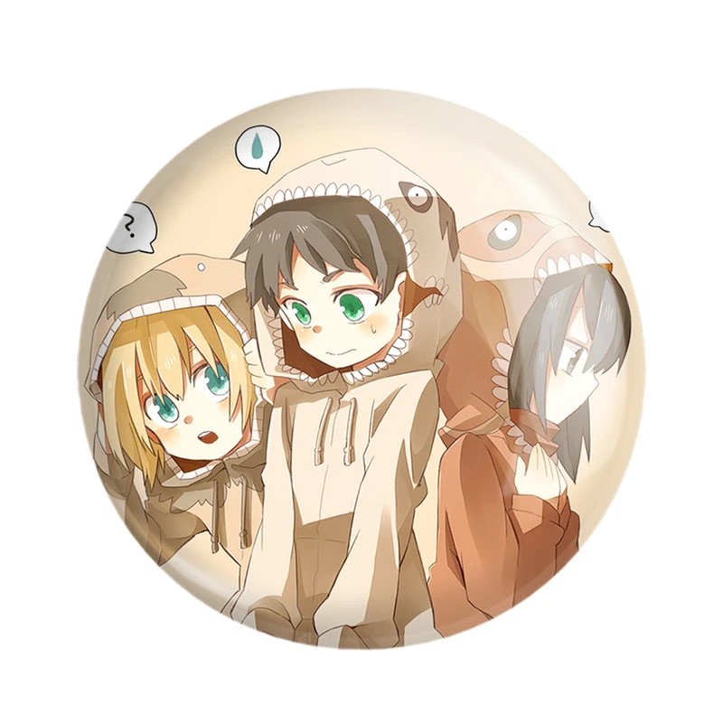 مگنت خندالو مدل میکاسا و ارن و ارمین انیمه اتک آن تایتان Attack on Titan کد 18565