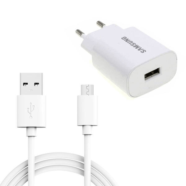 شارژر دیواری مدل EP-TA600 به همراه کابل تبدیل microUSB
