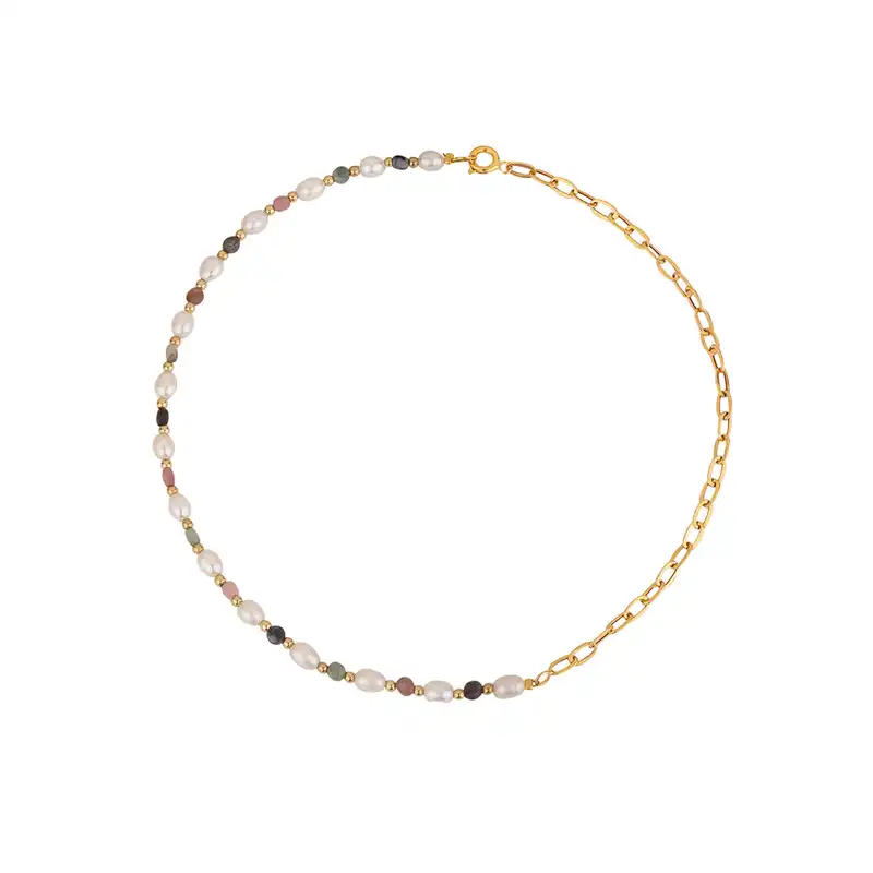 گردنبند طلا 18 عیار زنانه کیا گالری مدل AN621