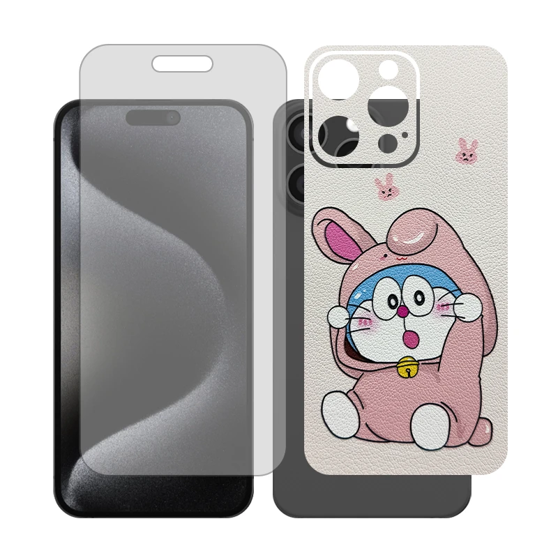 محافظ صفحه نمایش مات گلس مدل Together مناسب برای گوشی موبایل اپل iPhone 15 Pro Max به همراه برچسب پوششی پشت گوشی