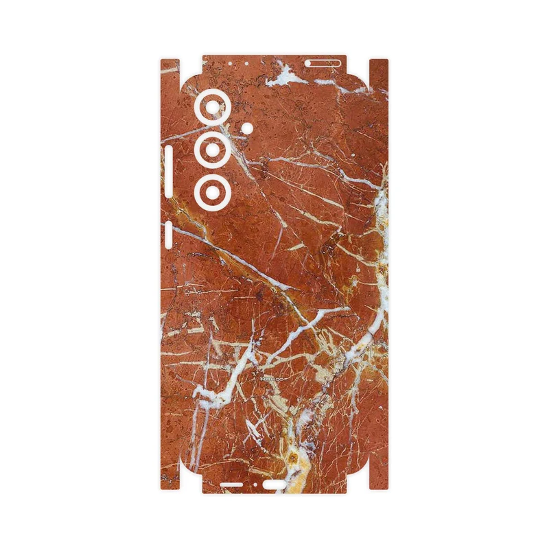 برچسب پوششی ماهوت مدل Red Marble-FullSkin مناسب برای گوشی موبایل سامسونگ Galaxy S24 FE