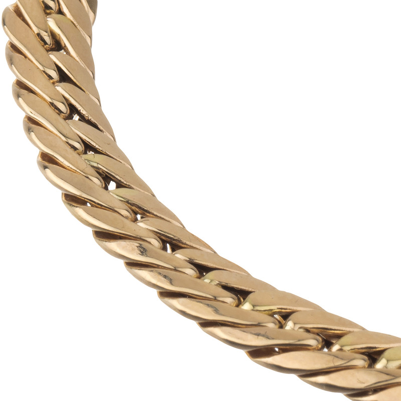 نیم ست طلا 18 عیار زنانه مدل حصیری DB001