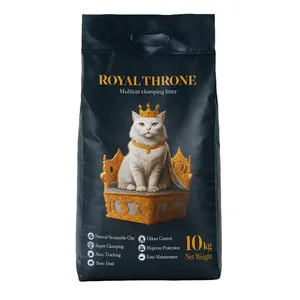 خاک بستر گربه رویال ترون مدل گرانول وزن ۱۰ کیلوگرم