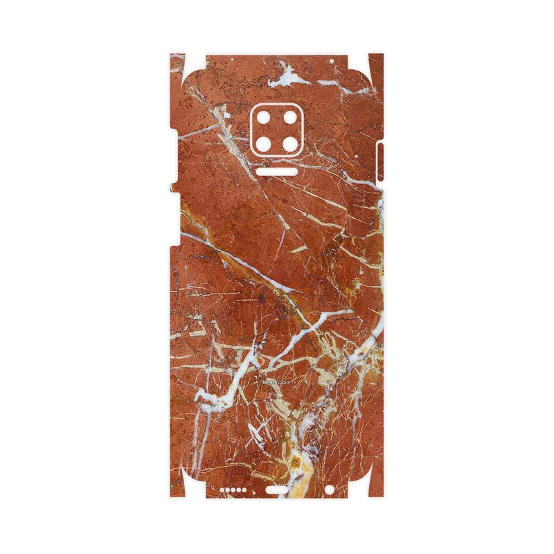 برچسب پوششی ماهوت مدل Red Marble-FullSkin مناسب برای گوشی موبایل شیائومی Redmi Note 9S
