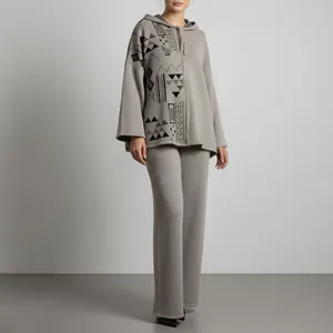 ست پلیور و شلوار زنانه سون پون مدل w204