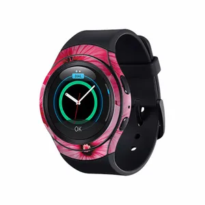 برچسب ماهوت طرح Pink_Flower مناسب برای ساعت هوشمند سامسونگ Galaxy Gear S2