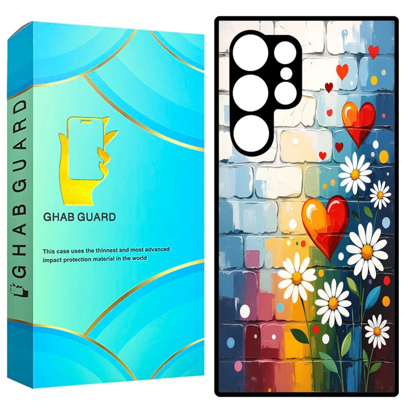 کاور قاب گارد طرح نقاشی مدل GCHPS23U مناسب برای گوشی موبایل سامسونگ Galaxy S23 Ultra 5G