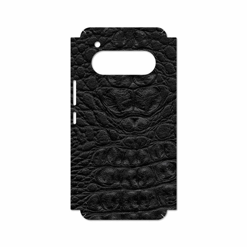 برچسب پوششی ماهوت مدل Black-Crocodile-Leather مناسب برای گوشی موبایل داریا Bond II Lite 5G