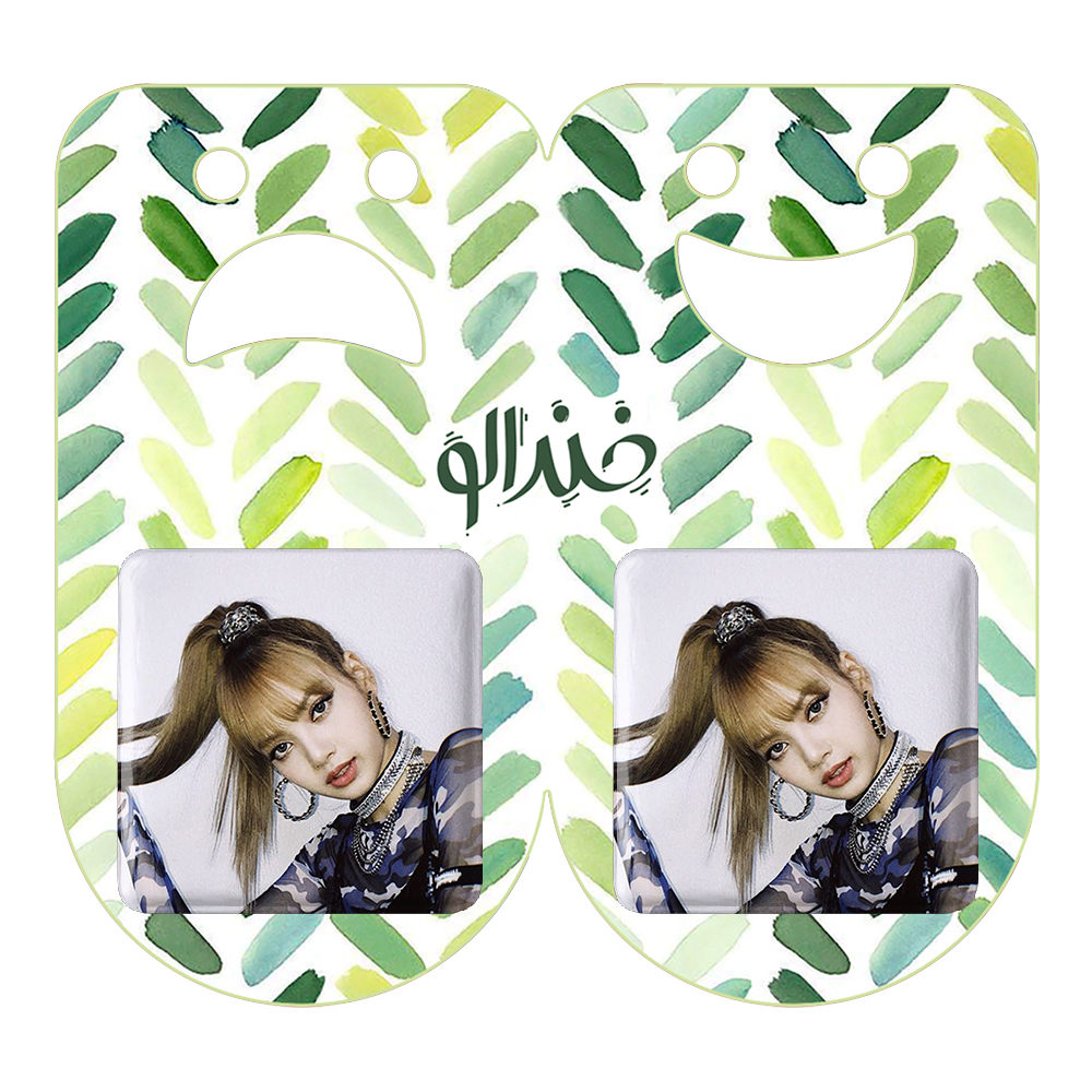 پیکسل خندالو مدل لیسا بلک پینک کد 14226 به همراه مگنت