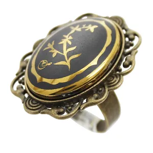 انگشتر زنانه مدل حدید مرداد ماه کد 7028