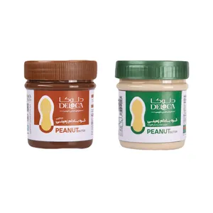 کره بادام زمینی رژیمی و شکلاتی دلوکا - ۲۷۰ گرم بسته 2 عددی