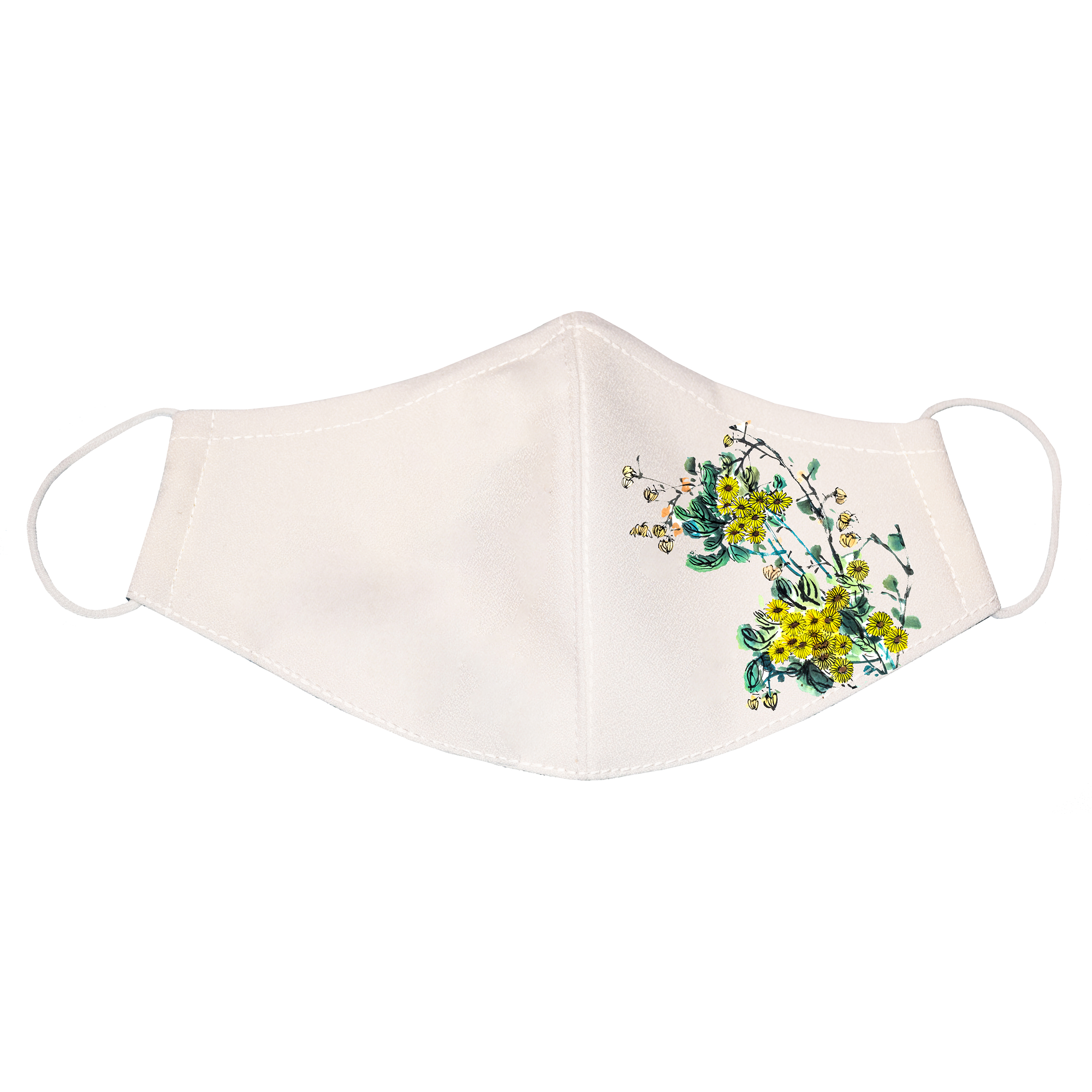 ماسک پارچه ای بچگانه طرح گل مدل 144