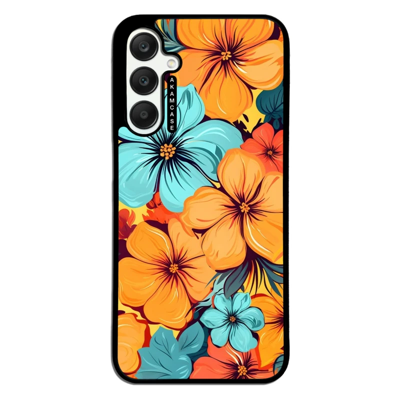 کاور آکام مدل AMC-WSGA25-FLOWERS-38 مناسب برای گوشی موبایل سامسونگ Galaxy A25