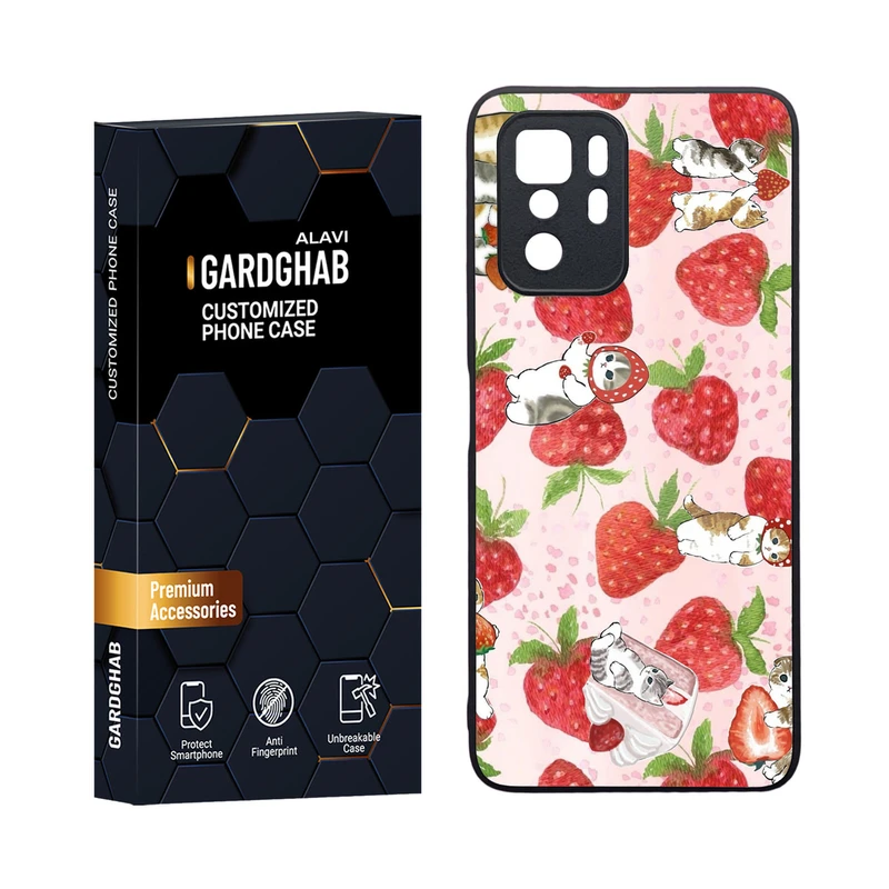 کاور گارد قاب مدل دورژله ای فانتزی مناسب برای گوشی موبایل شیائومی Poco X3 GT / Redmi Note 10 Pro 5G