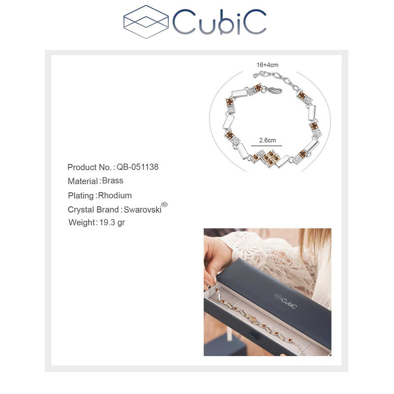 دستبند زنانه کوبیک مدل QB-0511138