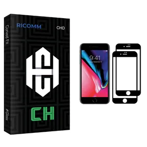 Ricomm CH glass Screen Protector For Apple iPhone 8 Plus Pack Of 2