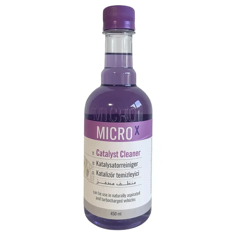محلول کاتالیزشور خودرو میکرو ایکس بیاض مدل 38 حجم 450 میلی لیتر