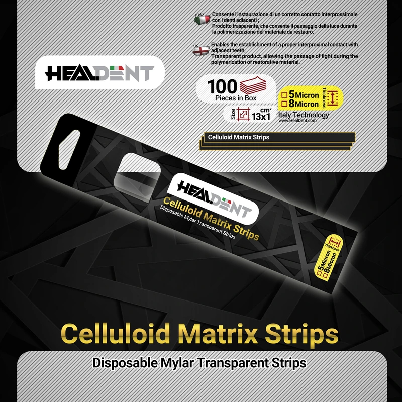 عکس شماره 2 : نوار پرداخت هیلدنت مدل 5mic بسته 100 عددی