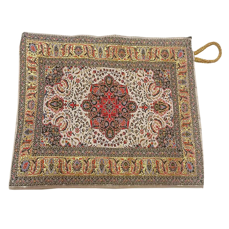 کیف دستی مدل زیپ دار طرح فرش کد 2564