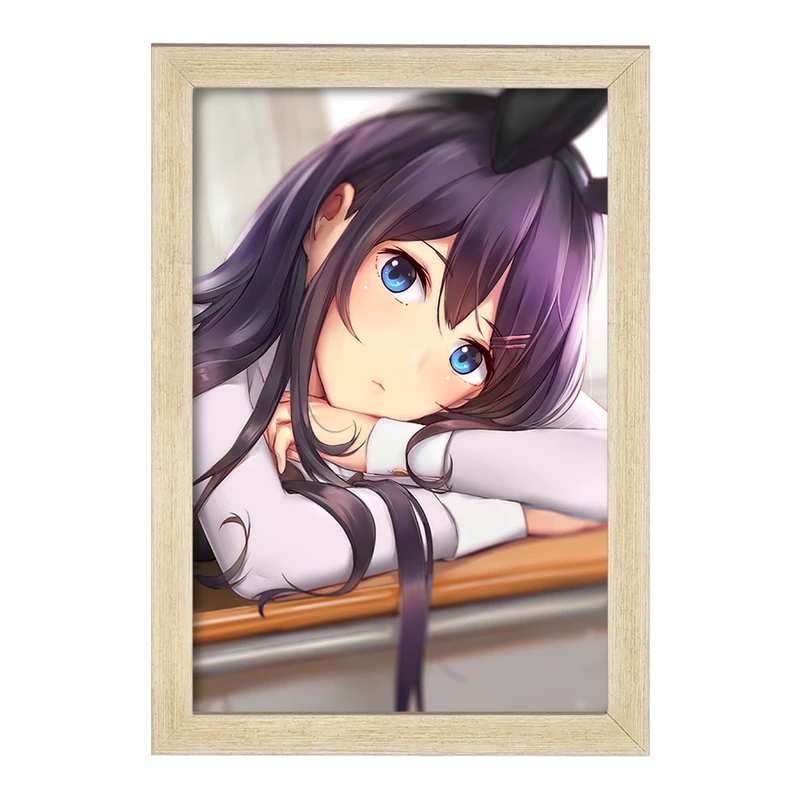 تابلو خندالو مدل مای سان انیمه دختر  کد 12143