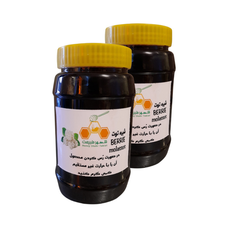 شیره توت محلی شهر طبیعت - 950 گرم بسته 2 عددی