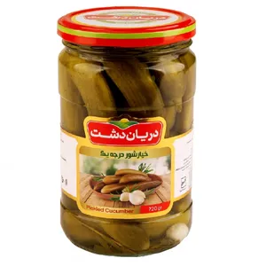 خیارشور درجه یک دریان دشت - 720 گرم