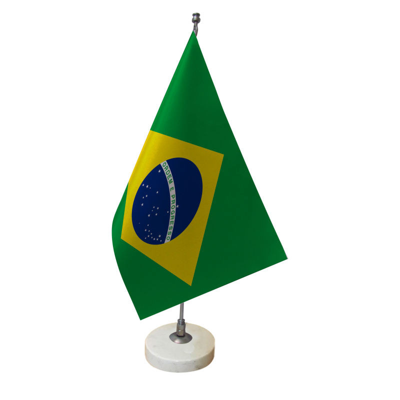 پرچم رومیزی مدل کشور برزیل کد 2