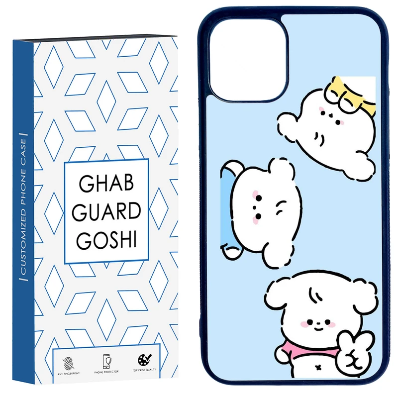 کاور قاب گارد گوشی طرح عروسکی کد TPU-046 مناسب برای گوشی موبایل اپل Iphone 11 PRO