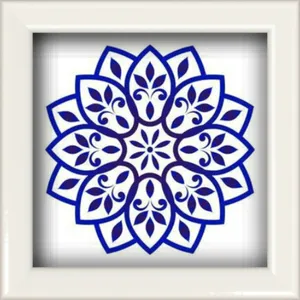 تابلو ویترای طرح سنتی کد 123412
