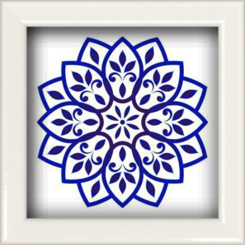 تابلو ویترای طرح سنتی کد 123412