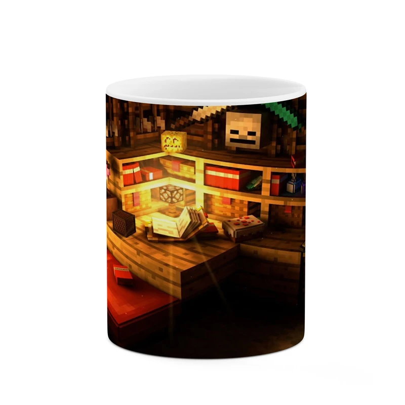 ماگ کاکتی طرح ماینکرافت minecraft مدل mgh41258