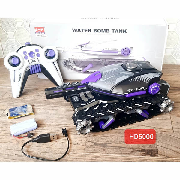 تانک بازی کنترلی مدل تیرپرتابی ژله ای کد HD5000
