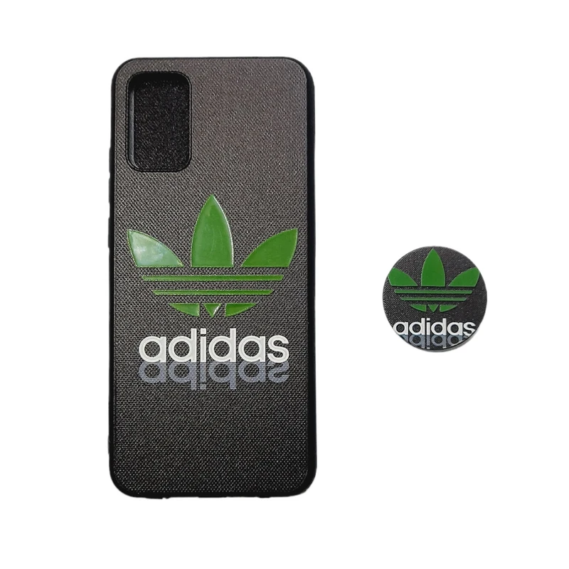 کاور طرح آبرنگی مدل a03s مناسب برای گوشی موبایل سامسونگ Galaxy A03S / A02S / M02S به همراه پاپ سوکت