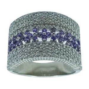 انگشتر نقره زنانه سلین کالا مدل برلیان ce-As247