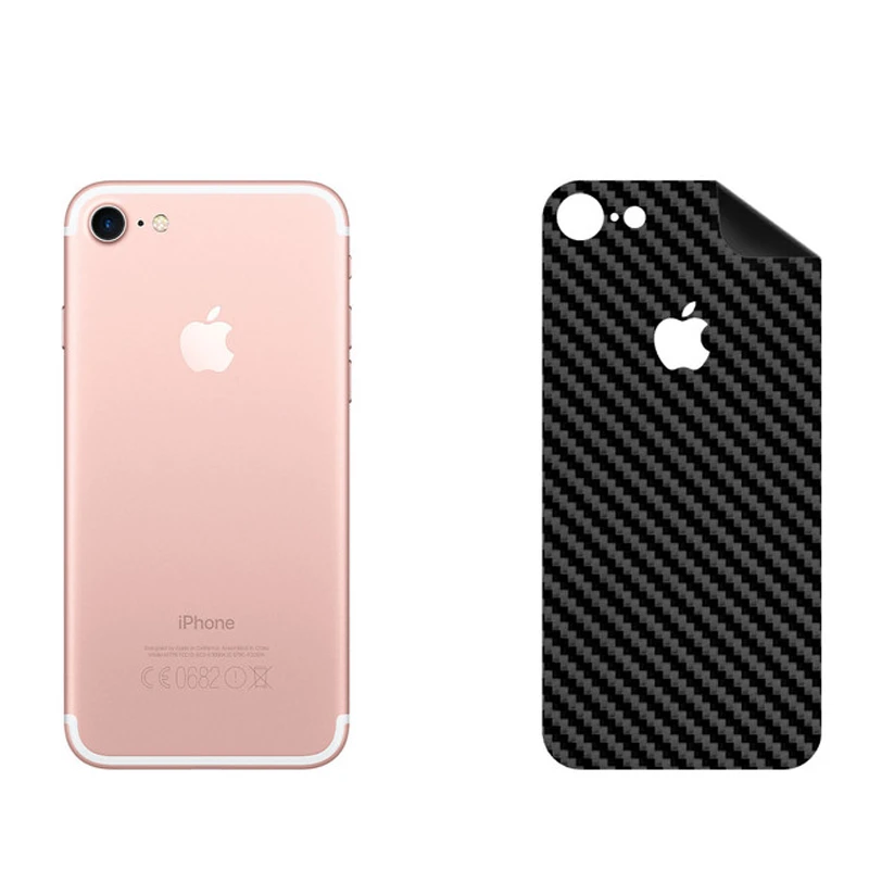 برچسب پوششی بستور مدل BT-Fiber طرح فیبر کربن مناسب برای گوشی موبایل اپل iPhone 7