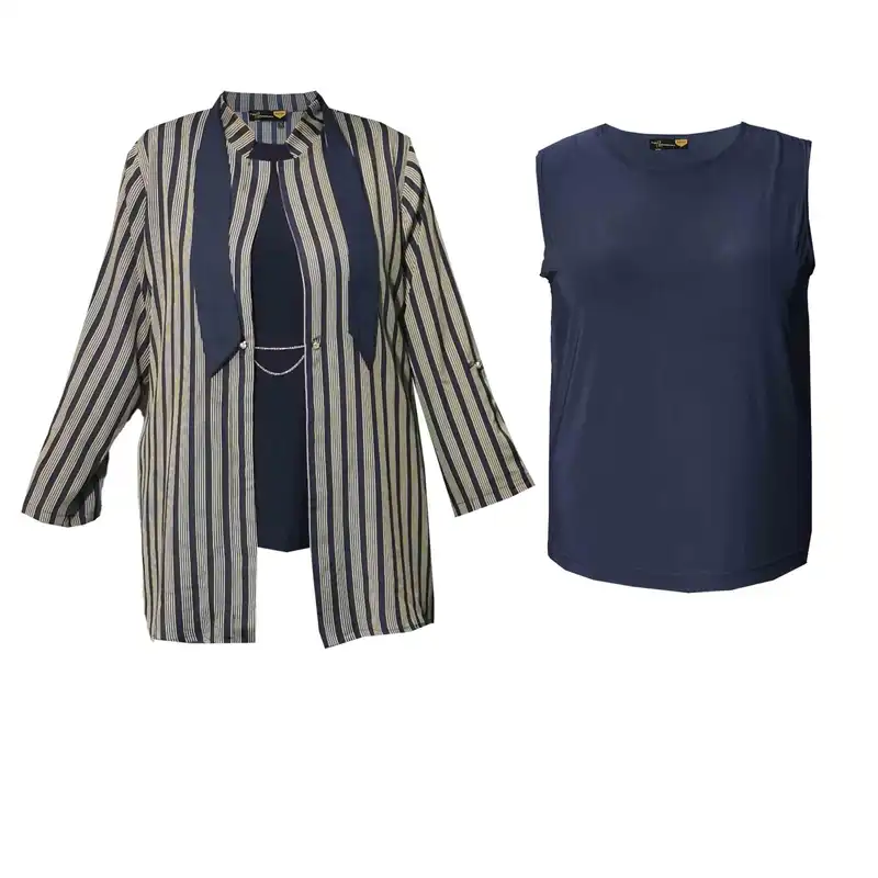 ست تاپ و شومیز زنانه مجید مدل درباری کد 1-103