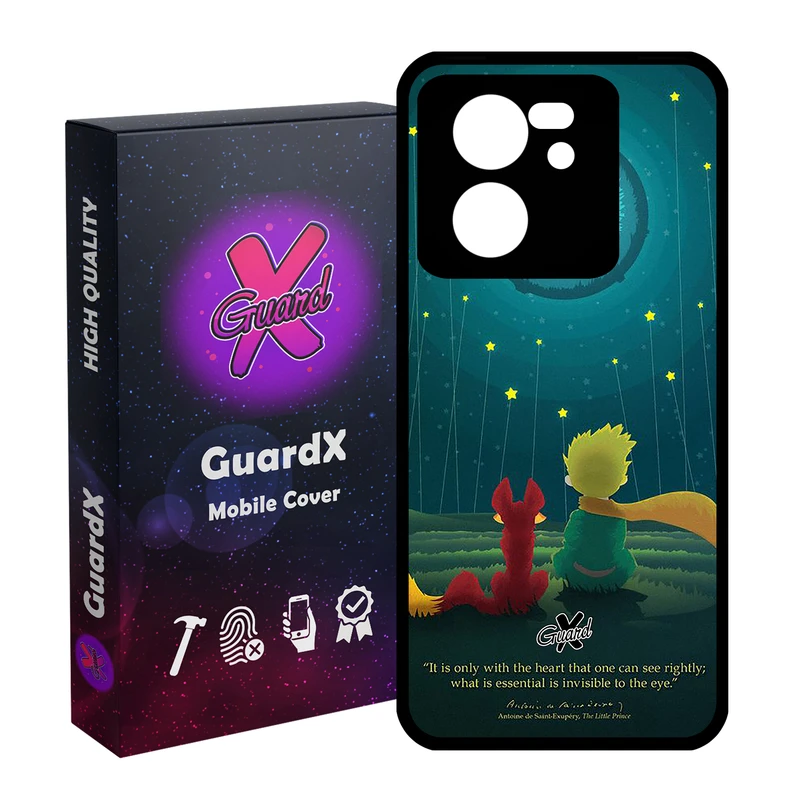 کاور گارد ایکس طرح Little Prince مدل Glass10053 مناسب برای گوشی موبایل شیائومی 13T/13T Pro/Redmi K60 Ultra