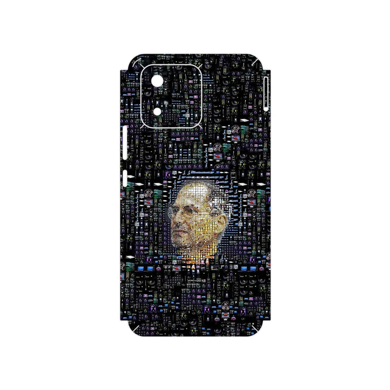 برچسب پوششی ماهوت مدل Collage of Steve Jobs 2 مناسب برای گوشی موبایل آنر X5
