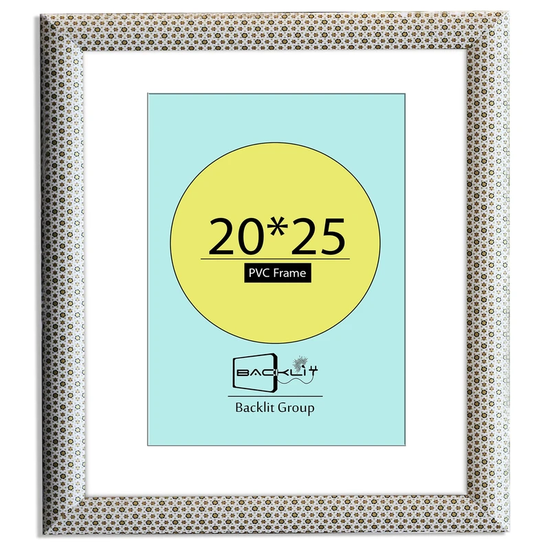 قاب عکس بکلیت مدل طرح خاتم مدل پاسپارتو W-20x25