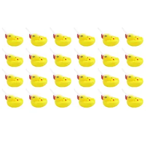 عروسک حمام مدل اردک با بچه ها کد B2050 مجموعه سه عددی پک 24 عددی