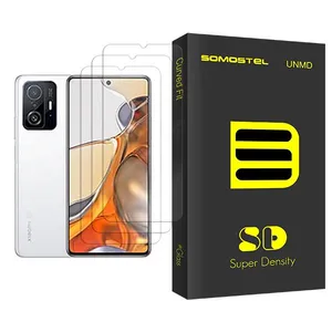 Somastel SD Glass MIX003 Screen Protector For Xiaomi 11T Pro Pack Of 3