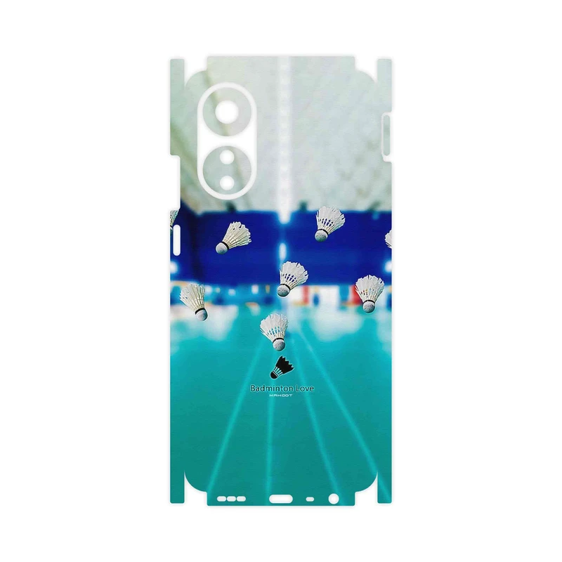 برچسب پوششی ماهوت مدل Badminton-FullSkin مناسب برای گوشی موبایل اپو A78 4G
