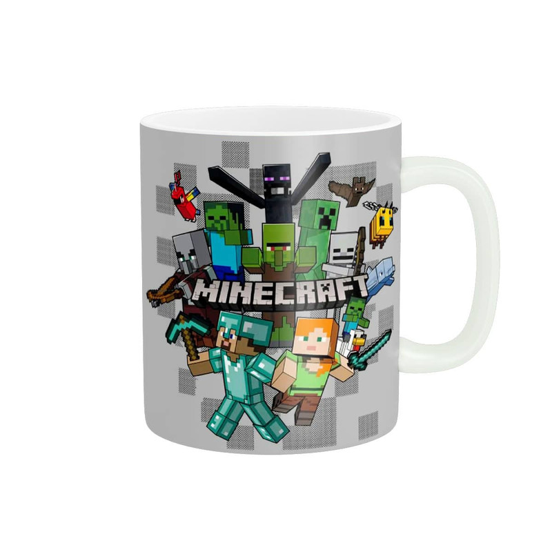 ماگ طرح ماینکرفت Minecraft کد wall-32 ماگ طرح ماینکرفت Minecraft کد wall-32