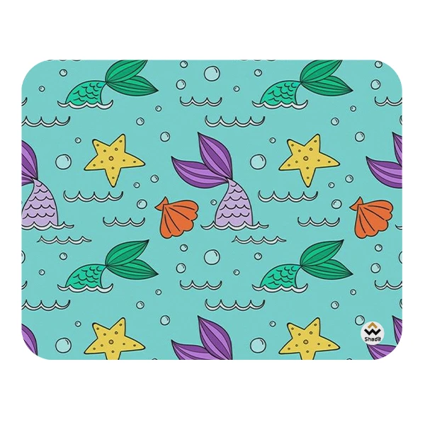 ماوس پد شادیت مدل ماهی فانتزی کد01 سایز24*19سانتی متر