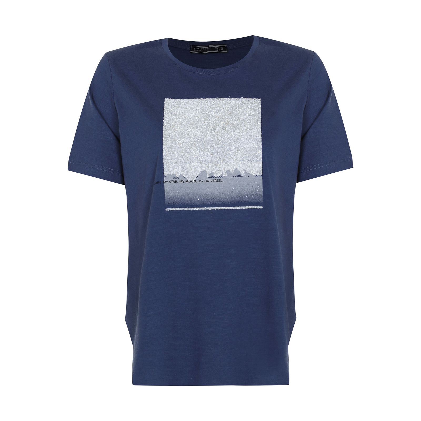تی شرت آستین کوتاه زنانه زانتوس مدل 14918-57