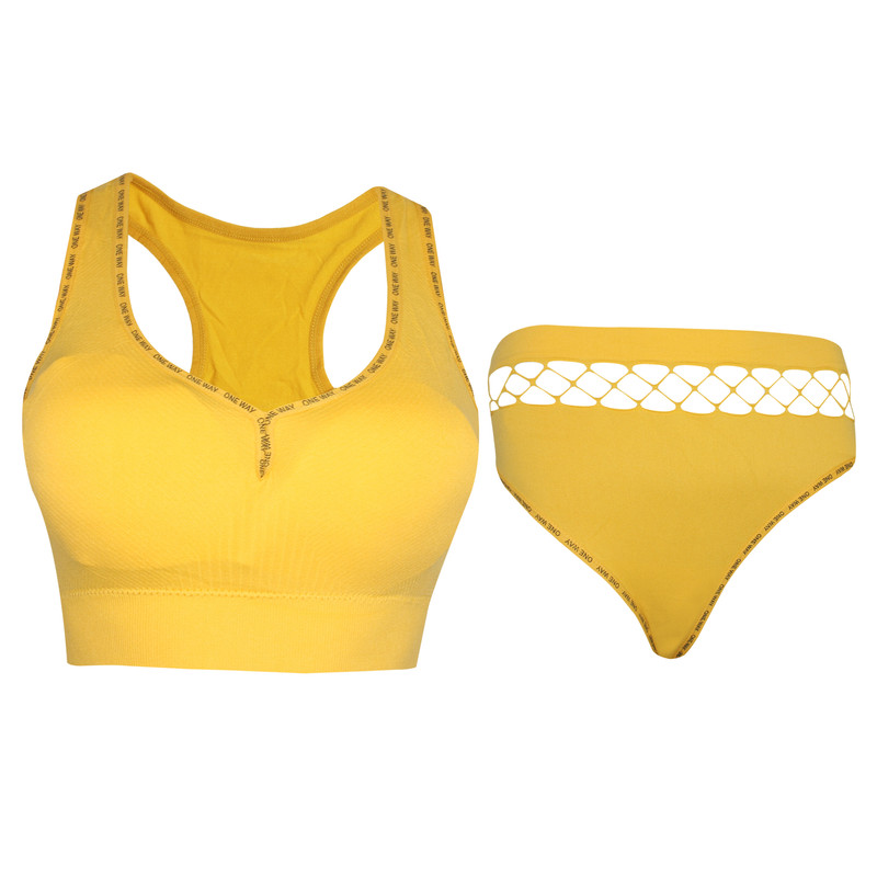 ست شورت و نیم تنه زنانه مدل فانتزی رنگ زرد