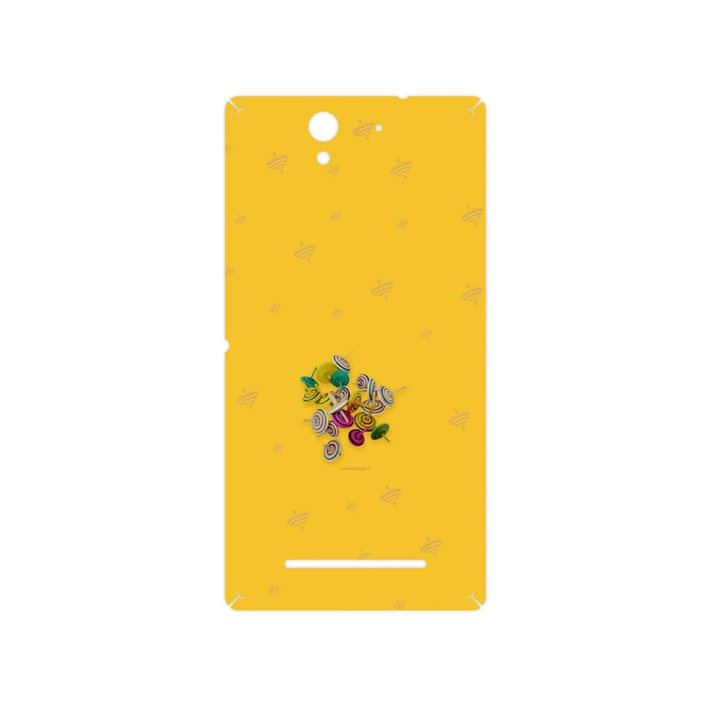 برچسب پوششی ماهوت مدل Nostalgic whirligig مناسب برای گوشی موبایل سونی Xperia C3 Dual