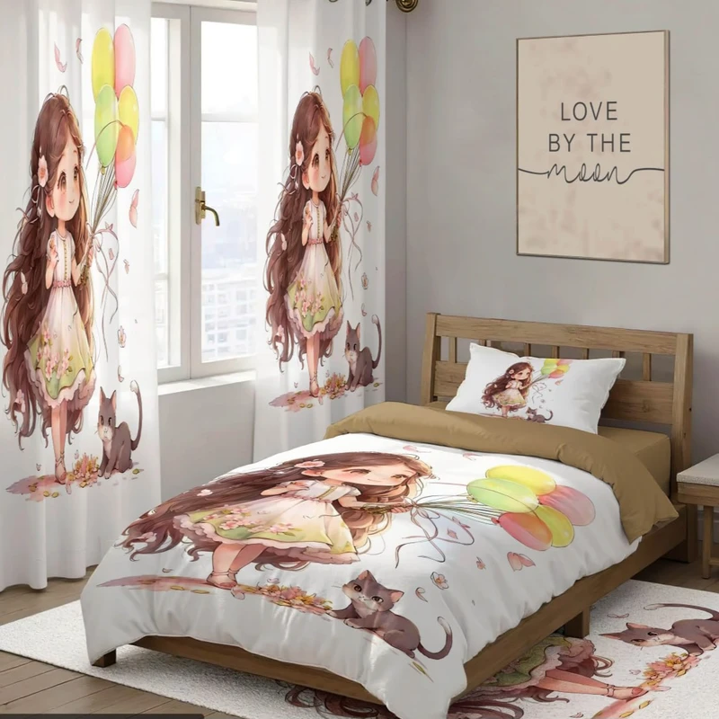 سرویس خواب تک نفره 4 تکه مدل پسرانه کد ۱۰۵۹